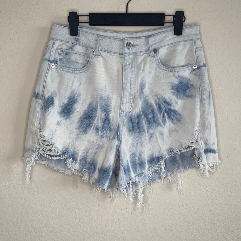 American Eagle Highest Rise Mom Short Tie-Dye - Size 8